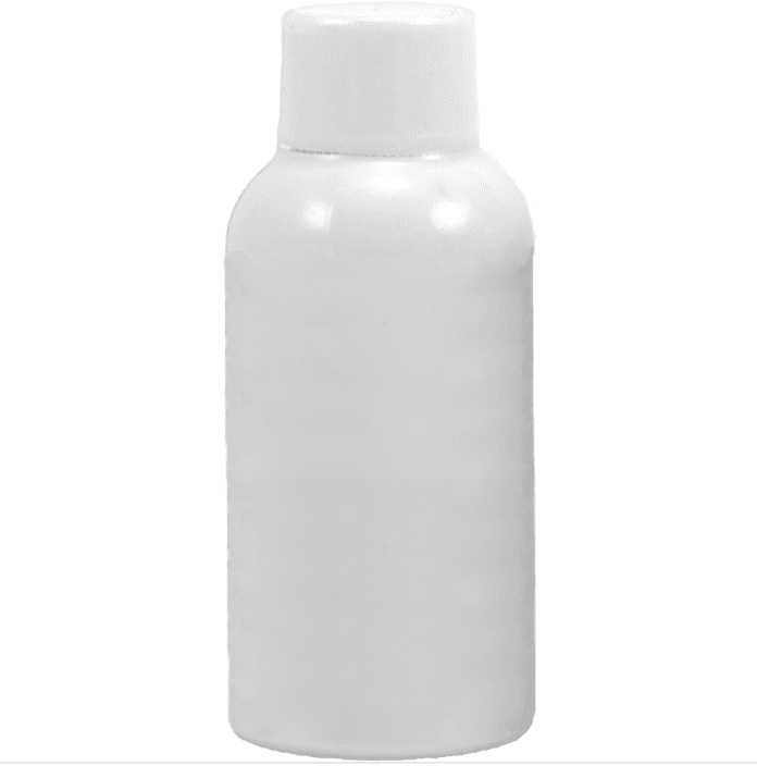 White 2oz bottle of Premium Kratom Shots 40mg MIT by Mitrascience